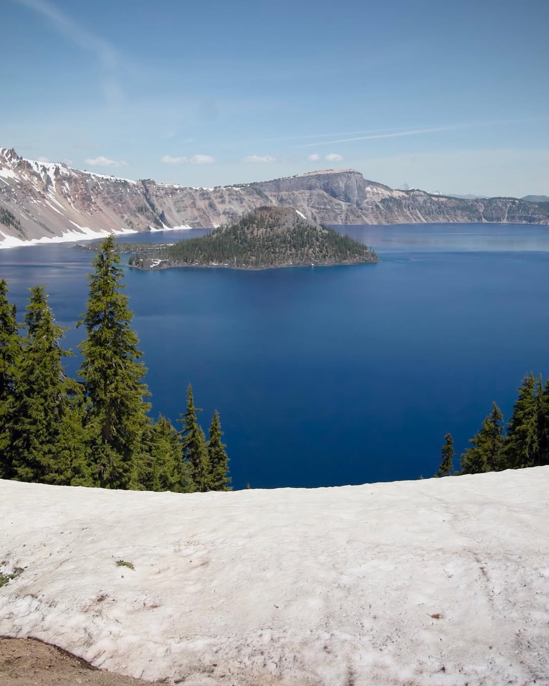 Crater Lake: The Deepest Blue You've Ever Seen image